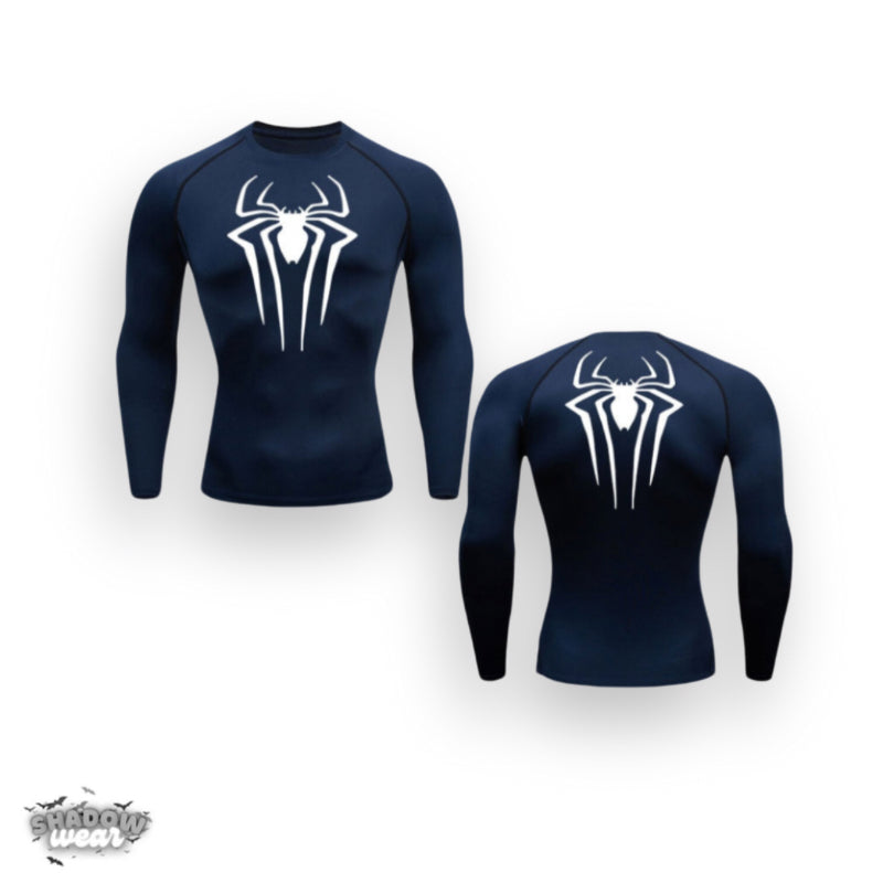 ShadowWear™ Spider man Long Sleeve Compression Shirt