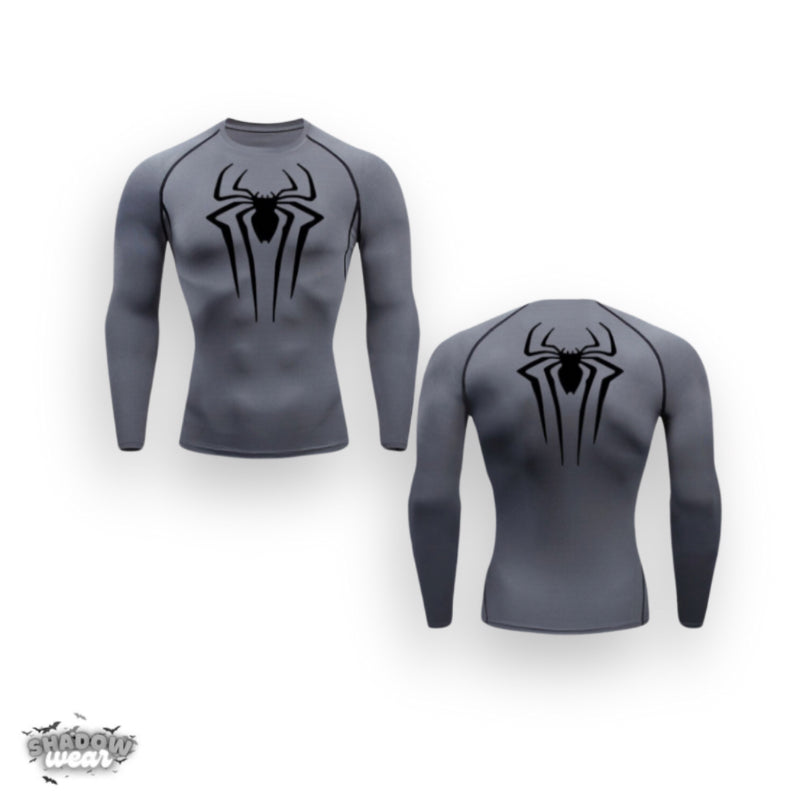 ShadowWear™ Spider man Long Sleeve Compression Shirt