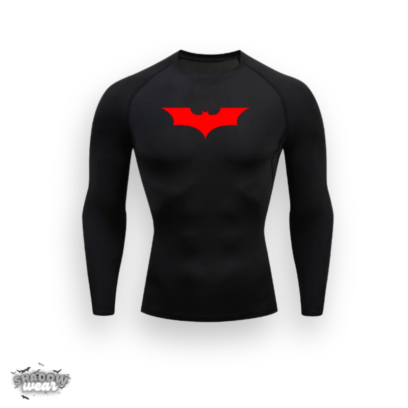 ShadowWear™ Batman Long Sleeve Compression Shirt | Premium Gym ShadowWear™ Batman Long Sleeve Compression Shirt | Premium Gym