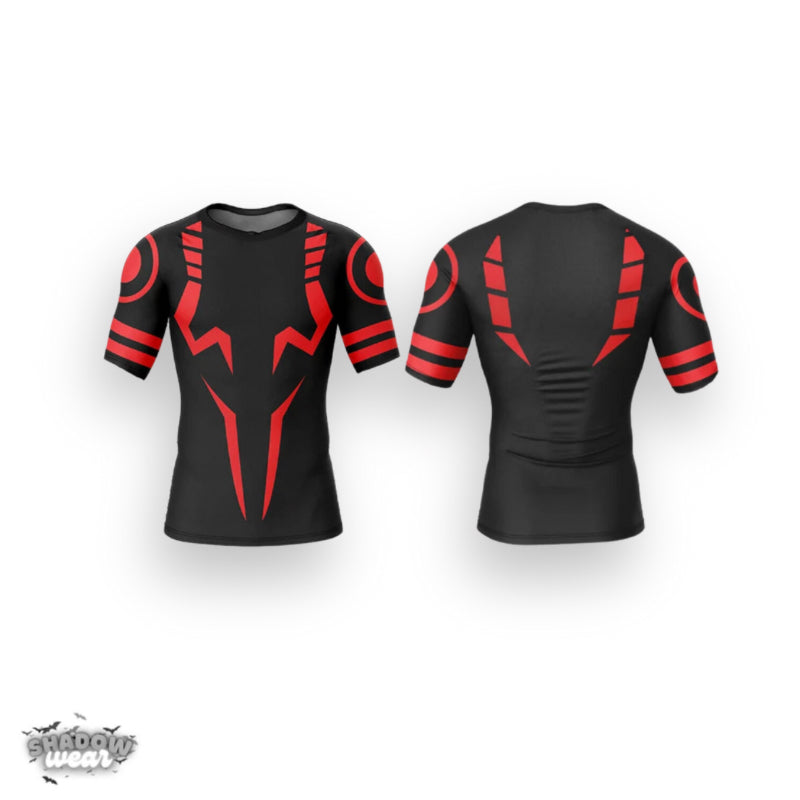 ShadowWear™ Sukuna Short Sleeve Compression Shirt