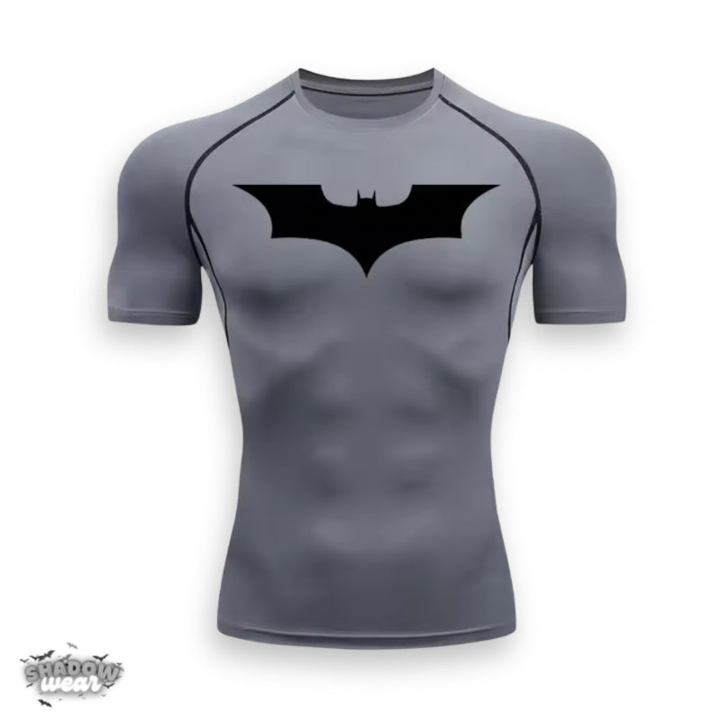 ShadowWear Batman Short Sleeve Compression Shirt Premium Gym Wear Shadow Wear