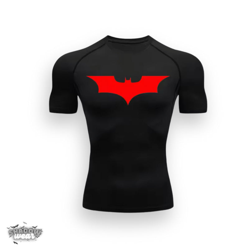 ShadowWear™ Batman Short Sleeve Compression Shirt | Premium Gym