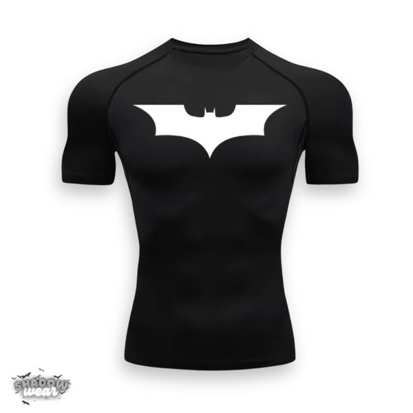 ShadowWear™ Batman Short Sleeve Compression Shirt | Premium Gym