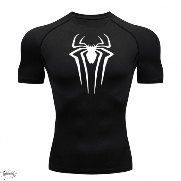 ShadowWear™ Spider Man Short Sleeve Compression Shirt