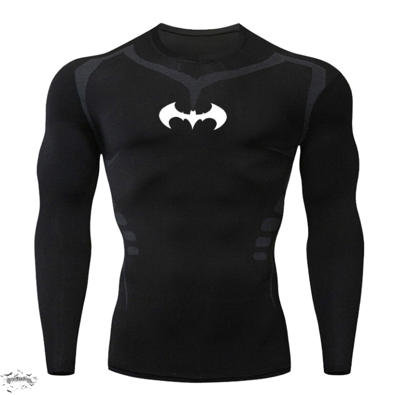 Batman long deals sleeve compression shirt