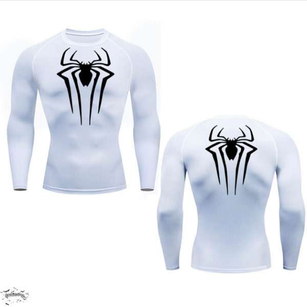 ShadowWear™ Spider man Long Sleeve Compression Shirt
